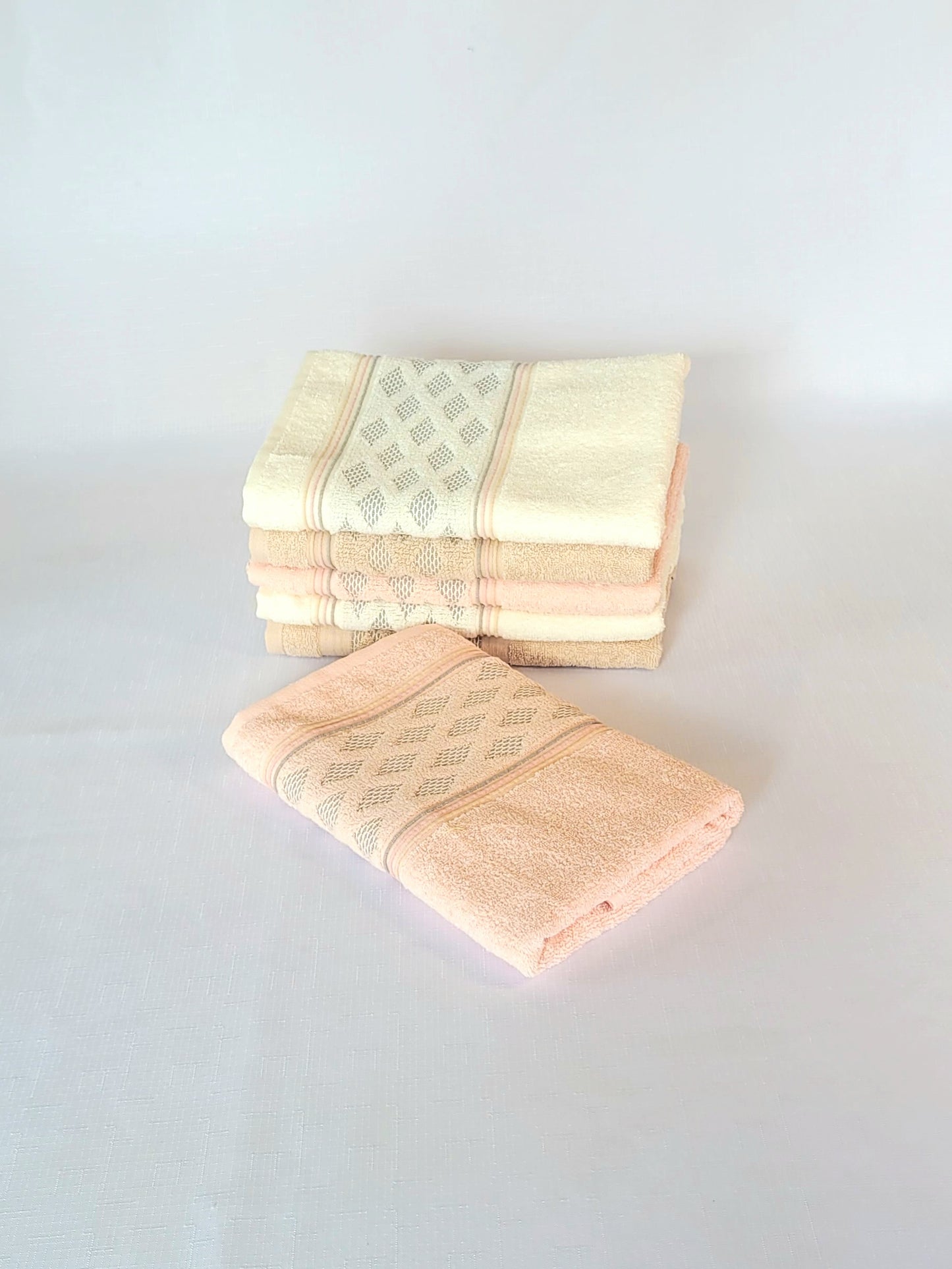 Bath Towel Set "NurPak" Organic Cotton 50x90cm 6 pcs