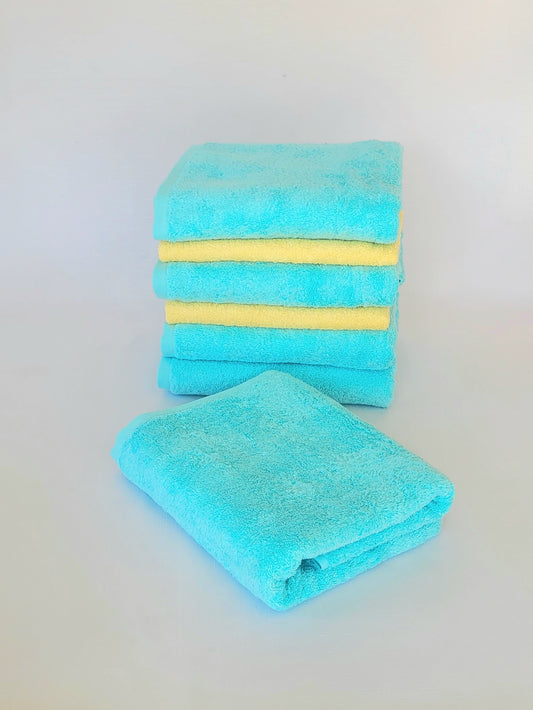 Cotton Bath Towel 70x140 cm, Blue